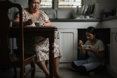 Sinabi ng biyenan na ang kanyang manugang na babae ay parang probinsyano, lagi siyang pinipilit na umupo sa sulok ng kusina habang kumakain. Noong araw na siya ay nakahiga sa kama, laking gulat niya nang malaman ang katotohanan tungkol sa kanyang manugang… business card lang ang iniwan niya at umalis, na nawalan siya ng malay./hi