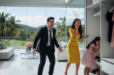 BATANG BABAE NAGSUMAMO MULA SA APARADOR “HAYAAN MO AKONG LUMABAS NATATAKOT AKO” – NEGOSYANTE DUMATING AT SINIRA ANG MALUPIT NA ASAWA