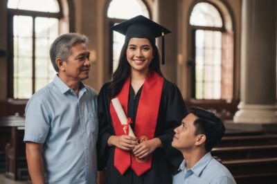 Ang aking stepfather ay isang construction worker sa loob ng 25 taon at pinalaki ako upang makuha ang aking PhD. Tapos natigilan ang guro ng makita siya sa graduation ceremony.