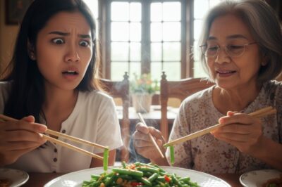 Pagkakuha ko pa lang ng chopsticks, naalala ko ang sinabi sa akin ng nanay ko at nang mga sandaling iyon, nanginginig ang mga kamay ko.