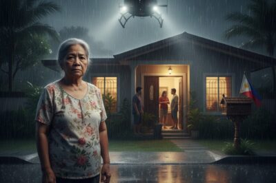 Tumunog ako sa doorbell, hawak ang aking lumang pitaka at sinisikap na huwag isipin ang amoy ng usok na kumakapit pa rin sa aking buhok. Nagsimula na naman ang ulan, babad ang aking blusa, ngunit nakatayo ako roon, naghihintay.