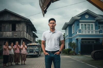 Nakatayo ang mga magulang ko sa labas, sa lumang hagdan, nakatingin sa akin nang may malungkot at nakalulunos na mga mata. Nakatira pa rin sila sa lumang bahay, kung saan…./th