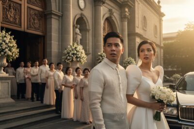 Inimbitahan niya ang kanyang kawawang dating asawa sa kanyang kasal para lang ipahiya ito… ngunit hindi niya akalain na lalabas ito sa isang limousine, nakadamit na parang reyna… at kasama ang kanyang TRIPLETS sa kanyang mga bisig.