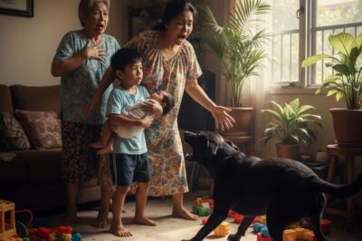Pinagmamalupitan ng madrasta, hindi pinapakain nang đủ, ngunit ang pitong taong gulang na bata ay buong pusong mahal pa rin ang kanyang kapatid na ibang ina—hanggang isang araw, ang itim na aso ng bahay ay biglang sumugod sa bata at tumahol nang malakas./th
