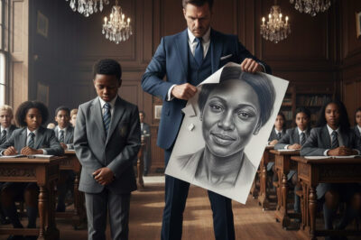 Isang guro ang pinunit ang guhit ng isang mahirap na estudyante—at kinabukasan, ang mismong guhit na iyon ay nasa unang pahina ng pahayagan./th