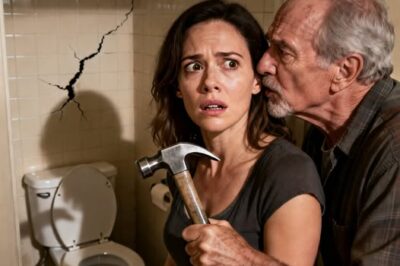 Habang wala ang asawa ko, bumulong ang biyenan kong lalaki, “Kumuha ka ng martilyo. Basagin mo ang baldosa sa likod ng inidoro—ngayon din.” Nanginig ang aking mga kamay habang nagkakabitak ang seramika at napuno ng alikabok ang hangin./th