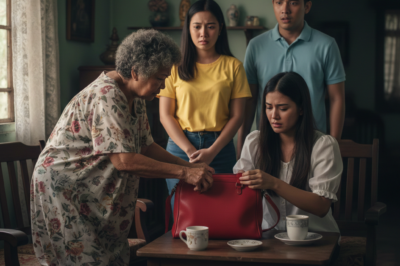Dinala ng kuya ko ang nobyang mahirap para ipakilala sa pamilya. Kinaumagahan, sinabi ni Mama na nawawala ang ₱50,000. Nang palihim niyang halungkatin ang bag ng ate, nanginginig ang kamay niya nang makita…