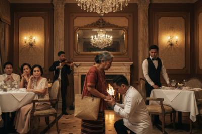 ISANG MATANDANG BABAE NA GUTAY-GUTAY ANG DAMIT ANG PUMASOK SA MAMAHALING RESTAURANT — AT ANG GINAWA NG HEAD CHEF AY NAGPATIGIL SA BUONG SILID