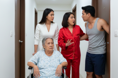 Lumipat ang asawa ko para tumira kasama ang kabit niya. Tahimik kong isinakay sa wheelchair ang biyenan kong paralisa at ibinalik sa kanya. Bago ako umalis, isang pangungusap ang sinabi ko—namutla silang dalawa…