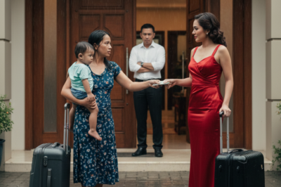 Pinalayas ng asawa ang kanyang babae at anak, pero sumunod ang mistress at iniabot sa kanya ang ₱10,000, tapos bulong sa kanyang tenga: “Tatlong araw lang… Babalik ka, at may sorpresa para sa’yo.”