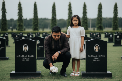 Ang isang mayamang lalaki ay madalas bumisita sa libingan ng kanyang anak tuwing katapusan ng linggo, hanggang isang araw, may biglang lumitaw na isang dukhang batang babae, itinuro ang lapida at walang pag-aalinlangan na nagsabi:…