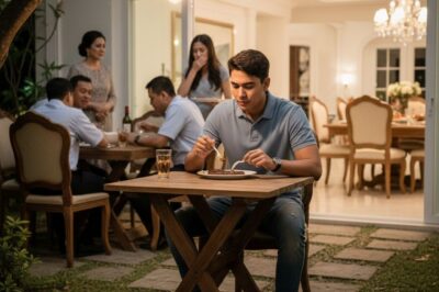 PINAKAIN SA LABAS NG BAHAY ANG NOBYO NG ANAK DAHIL “KARPINTERO” LANG DAW, PERO NAGULAT SILA NANG MAKITA KUNG ANO ANG NAIPUNDAR NIYA/hi