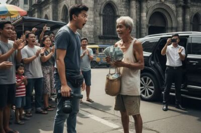 BINIGYAN NG VLOGGER NG BARYA ANG PULUBI PARA SA “CONTENT,” PERO PINAHIYA SIYA NANG ILABAS NITO ANG BUNDLE-BUNDLE NA PERA AT SABIHING: “IYO NA ‘YAN, MUKHANG MAS KAILANGAN MO”/hi