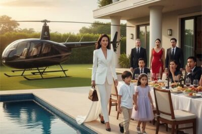 Iniwan ng isang asawa ang kanyang buntis na asawa para sa kanyang kabit — makalipas ang walong taon, bumalik siya sakay ng helicopter kasama ang kanilang kambal./th