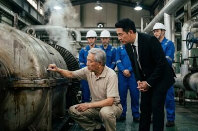 TUMIGIL ANG OPERASYON NG ISANG HIGANTENG PABRIKA DAHIL NASIRA ANG KANILANG PANGUNAHING MAKINA. BAWAT ORAS NA LUMILIPAS AY MILYON ANG NAWAWALA SA KUMPANYA. ​PAGDATING NG MATANDANG MAG-GAGAWA, HINDI MAKAPANIWALA LAHAT AT NAGULAT ANG MAY-ARI NG SINGILIN NA SIYA NITO/th