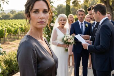 Hiniwalayan ako ng asawa ko para pakasalan ang sarili kong ina. Sinabi sa akin ng lahat na magpatuloy, hayaan ito, ngunit sa halip… nagpakita ako sa kanilang kasal. At nang sabihin niya, “Oo, alam ko,” wala silang ideya kung ano ang nagawa ko na./th