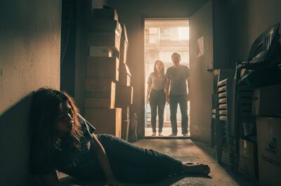 «Hinila niya ako sa buhok at isinara ang pintuan ng imbakan nang malakas», bulong ko habang nasa dilim. «Dapat natutunan mo na kung ano ang lugar mo», sigaw ng asawa ko, habang nakatayo ang kaniyang ina sa likuran niya, tahimik lamang./th