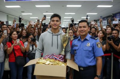 HINARANG NG CUSTOMS OFFICER ANG BOX NG ISANG OFW DAHIL “SOBRA DAW SA TIMBANG” AT NAGPAPARINIG NG LAGAY PERO NAMUTLA SIYA NANG BUKSAN ITO NG OFW/th