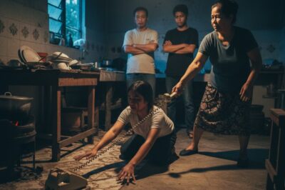 Itinulak ako ng kapatid ko laban sa refrigerator, saka niya ako tinuhod nang buong lakas hanggang sa mabasag ang ilong ko. Dumudugo ako, nanginginig, inaabot ang telepono… hanggang sa bigla itong agawin ng nanay ko./th